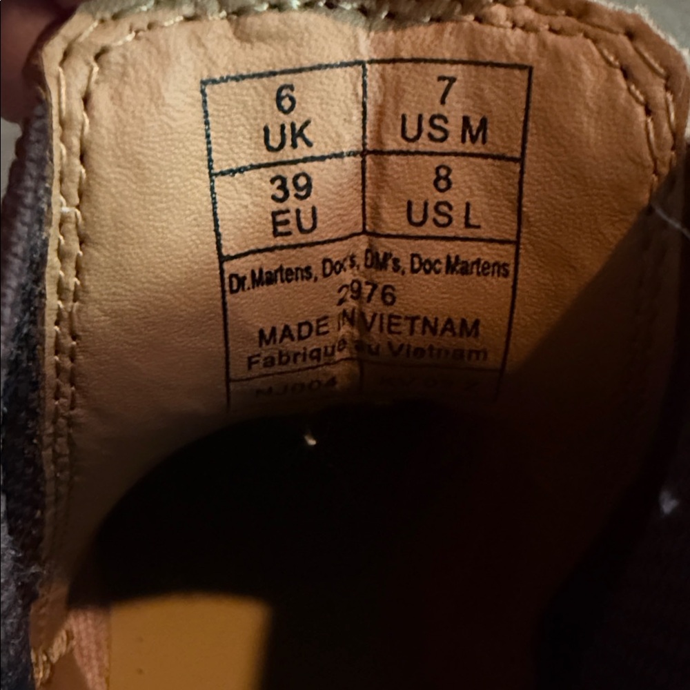 Dr. Martens Chestnut Leather Chelsea Boots - Picture 5 of 5